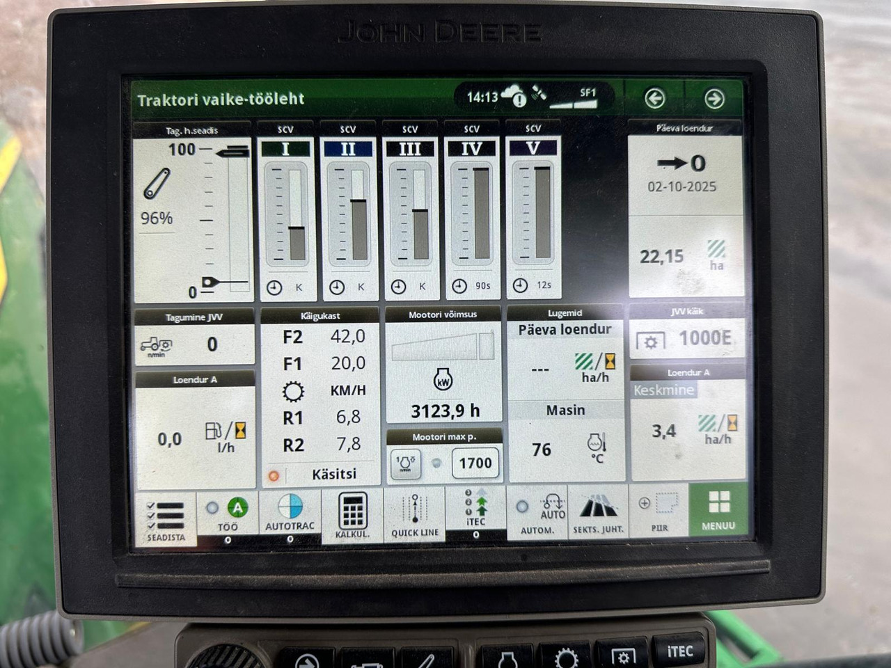 Leasing financiero de JOHN DEERE 8RX 410 Signature Edition leasing JOHN DEERE 8RX 410 Signature Edition: foto 12