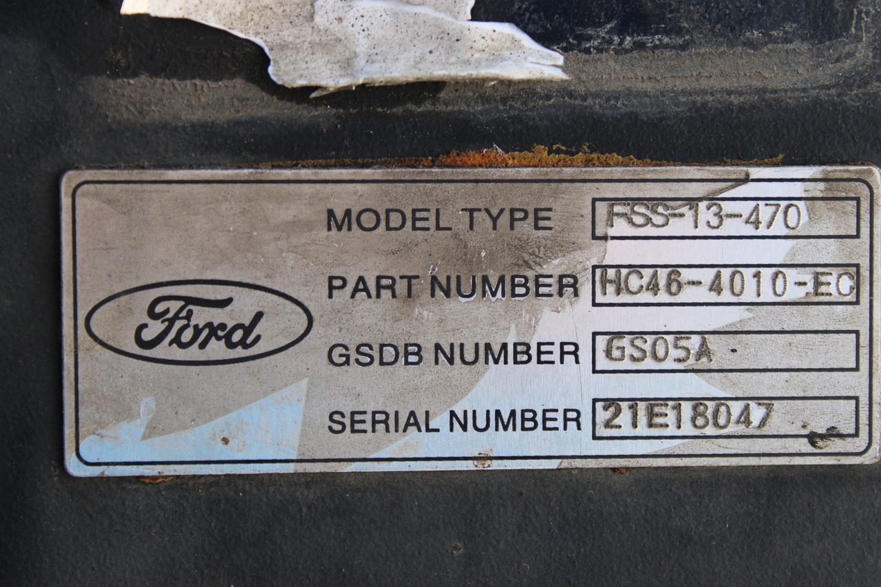 AXA SPATE FORD FSS-13-470, HC46-4010-EC - Eje posterior para Camión: foto 2 AXA SPATE FORD FSS-13-470, HC46-4010-EC - Eje posterior para Camión: foto 2