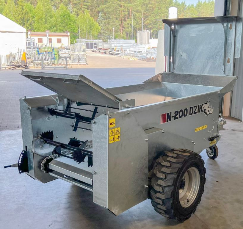 Cynkomet Rozrzutnik obornika 800 kg / Miststreuer Mini / SPREADER N-200 - Esparcidor de estiércol: foto 1 Cynkomet Rozrzutnik obornika 800 kg / Miststreuer Mini / SPREADER N-200 - Esparcidor de estiércol: foto 1