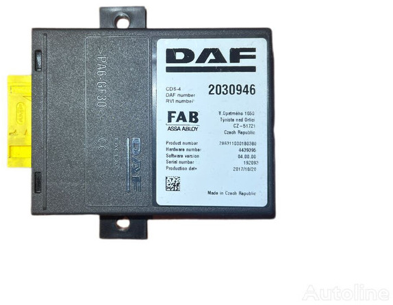 DAF - Unidad de control: foto 2 DAF - Unidad de control: foto 2
