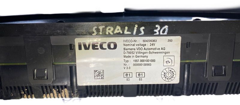 Iveco - Salpicadero: foto 2 Iveco - Salpicadero: foto 2