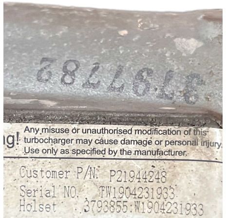 Renault - Turbocompresor: foto 4 Renault - Turbocompresor: foto 4