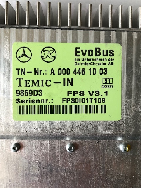 MERCEDES-BENZ Temic - Unidad de control para Autobús urbano: foto 1 MERCEDES-BENZ Temic - Unidad de control para Autobús urbano: foto 1