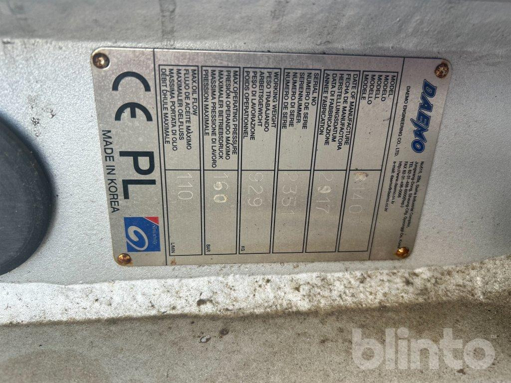 Martillo hidráulico Alicon B140: foto 7 Martillo hidráulico Alicon B140: foto 7