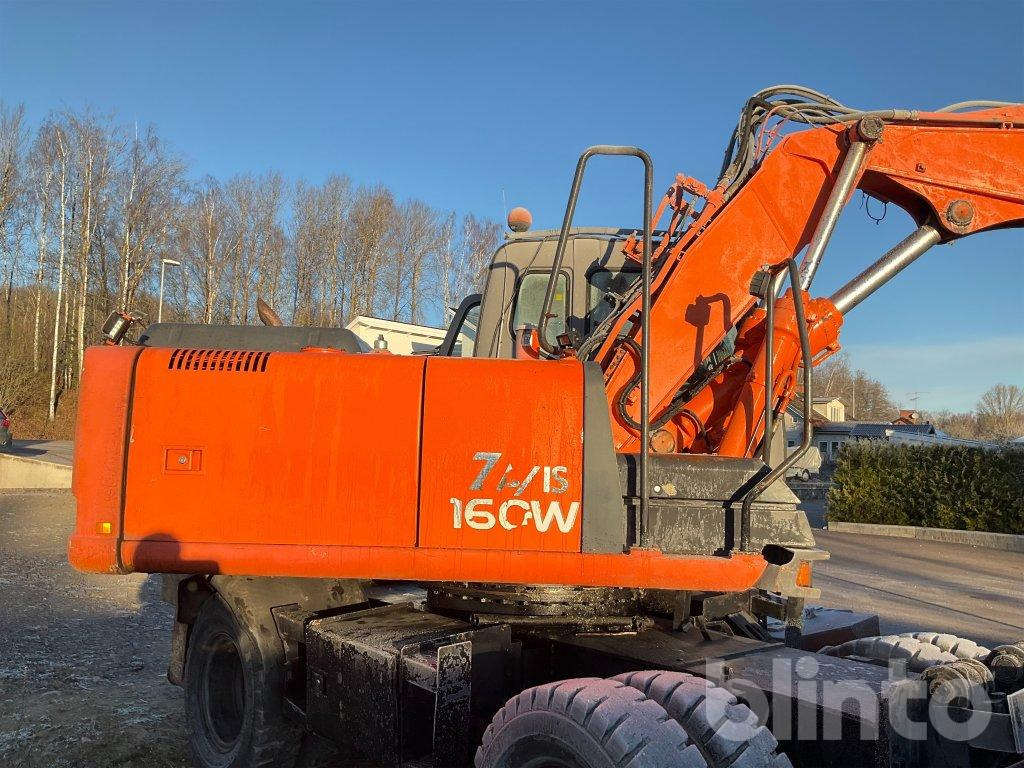 Excavadora de ruedas Hitachi ZX160W: foto 8 Excavadora de ruedas Hitachi ZX160W: foto 8