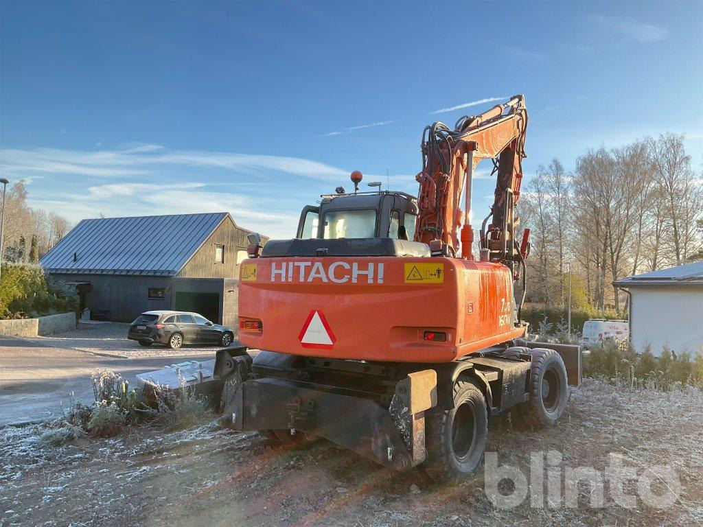 Excavadora de ruedas Hitachi ZX160W: foto 7 Excavadora de ruedas Hitachi ZX160W: foto 7