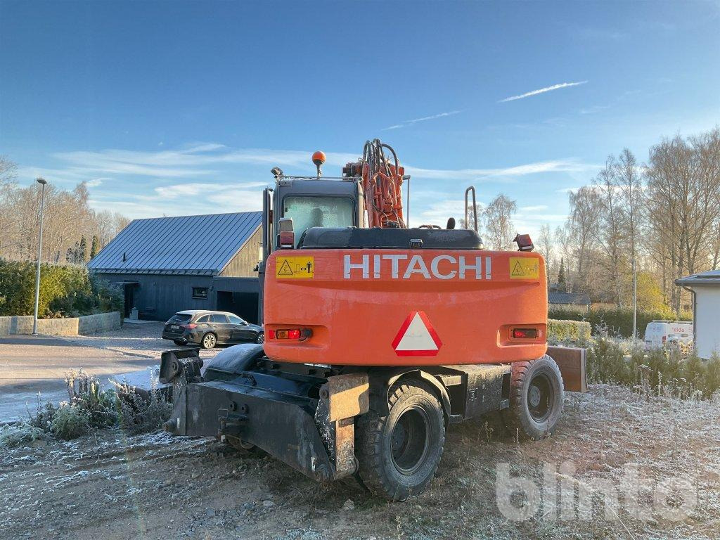 Excavadora de ruedas Hitachi ZX160W: foto 10 Excavadora de ruedas Hitachi ZX160W: foto 10