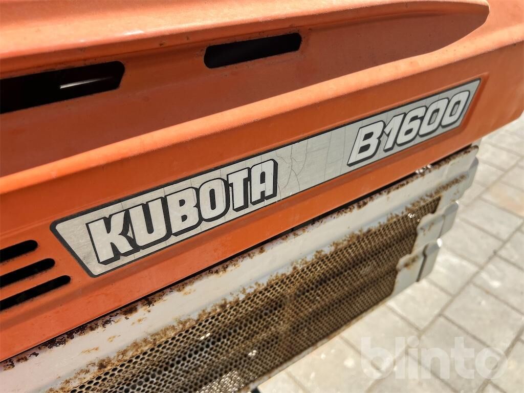 Kubota B1600 - Tractor viñedo/ Frutero: foto 5 Kubota B1600 - Tractor viñedo/ Frutero: foto 5