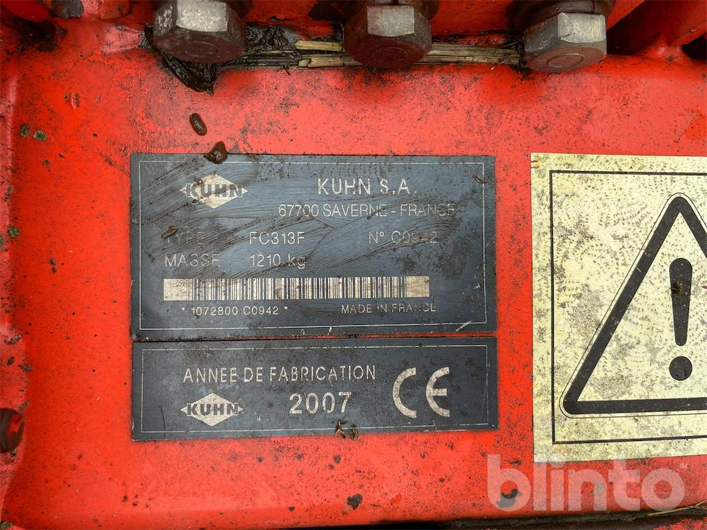 Kuhn FC 313 F (2007) - Segadora: foto 5 Kuhn FC 313 F (2007) - Segadora: foto 5