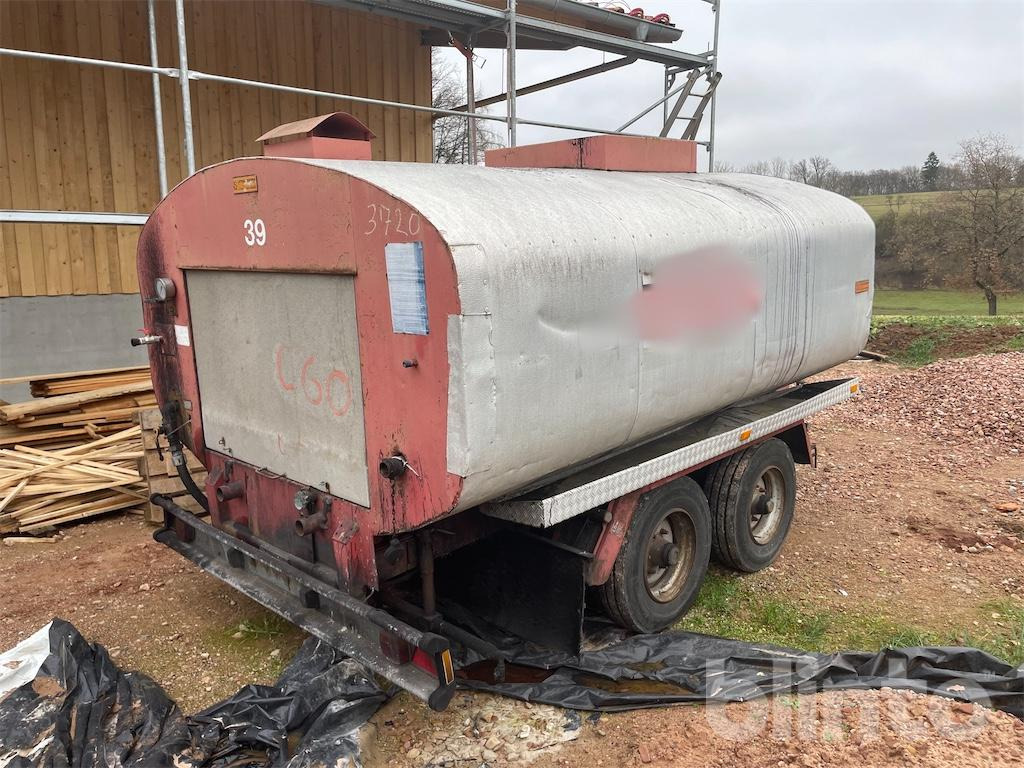 Lothar Schäfer ST 6000 T ( Baujahr 1992 ) - Cisterna remolque: foto 1 Lothar Schäfer ST 6000 T ( Baujahr 1992 ) - Cisterna remolque: foto 1