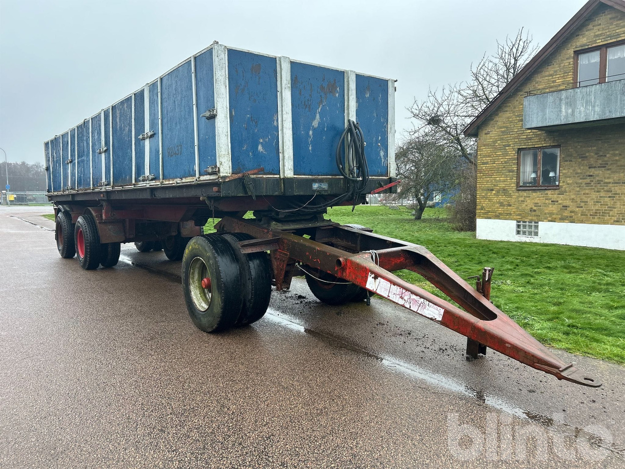 Parator PST2-90 - 3-vägstipp - Semirremolque plataforma/ Caja abierta, Remolque dolly: foto 3 Parator PST2-90 - 3-vägstipp - Semirremolque plataforma/ Caja abierta, Remolque dolly: foto 3