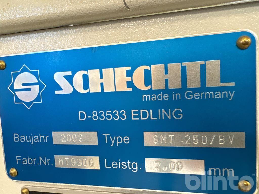 Schechtl SMT 250/BV - Máquina herramienta: foto 5 Schechtl SMT 250/BV - Máquina herramienta: foto 5