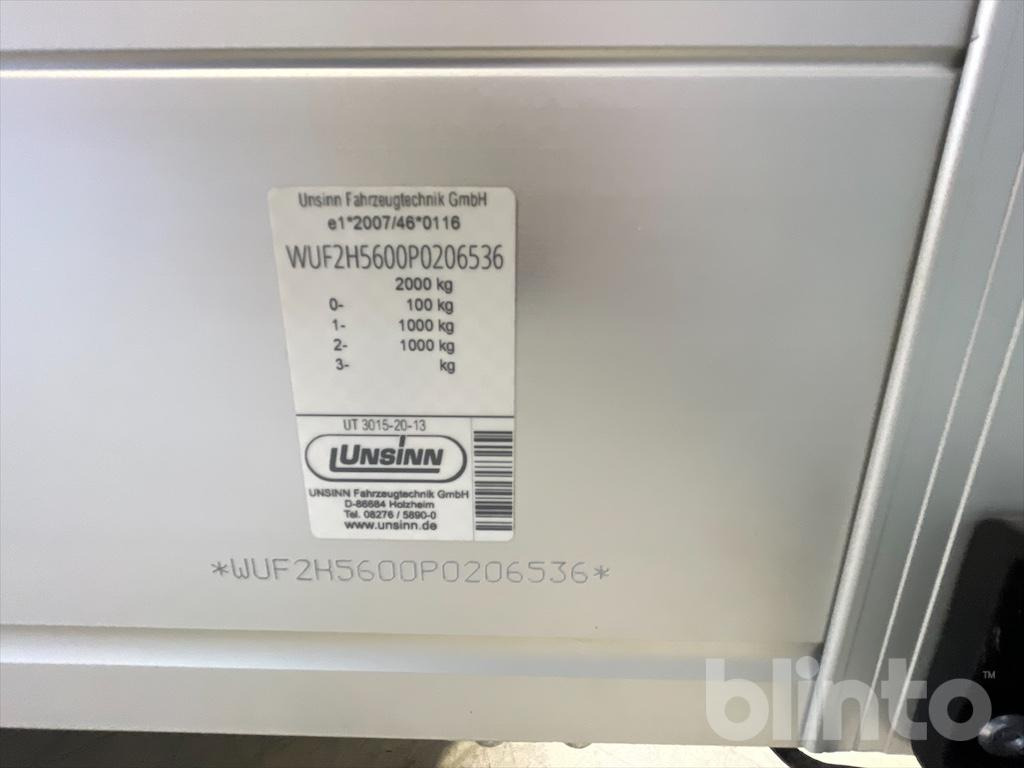 UNSINN UT 3015-20-13 (2024) - Remolque plataforma/ Caja abierta: foto 5 UNSINN UT 3015-20-13 (2024) - Remolque plataforma/ Caja abierta: foto 5