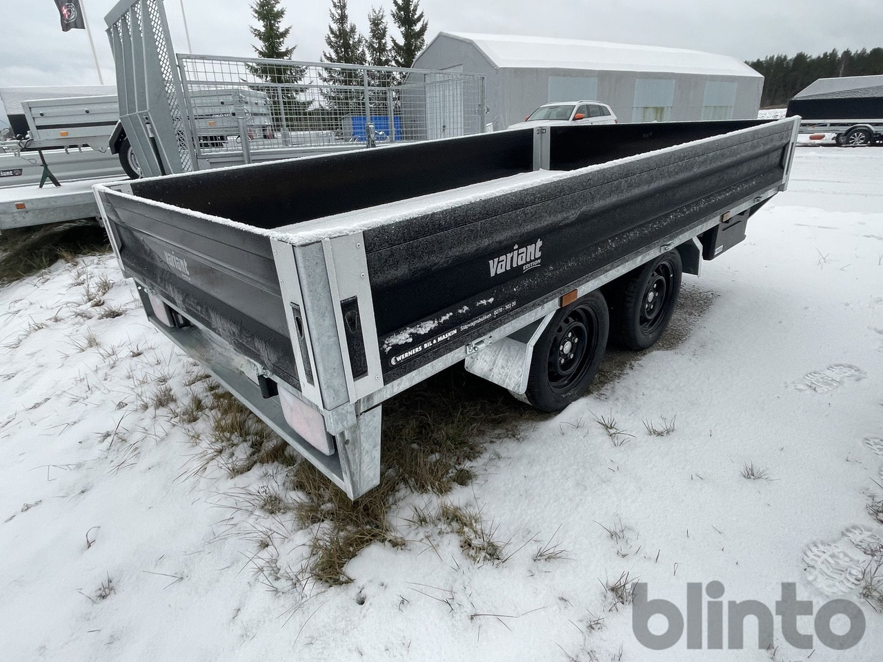 VARIANT med fällbara lemmar - Remolque plataforma/ Caja abierta: foto 4 VARIANT med fällbara lemmar - Remolque plataforma/ Caja abierta: foto 4