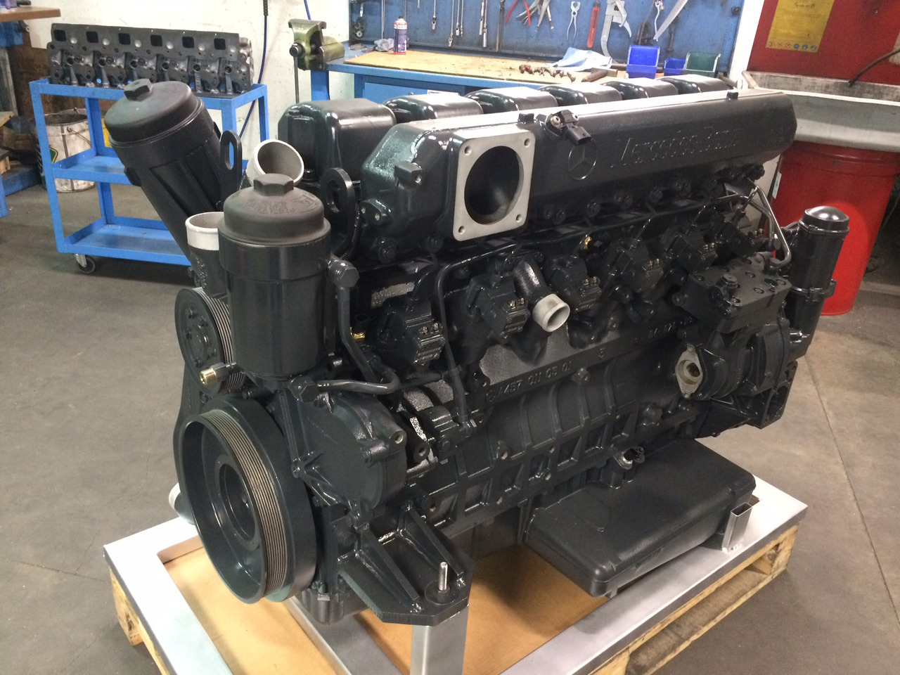 Motor MOTORE MERCEDES OM457LA - VAR. 457.944 - EURO 3 - COMPLETO: foto 11