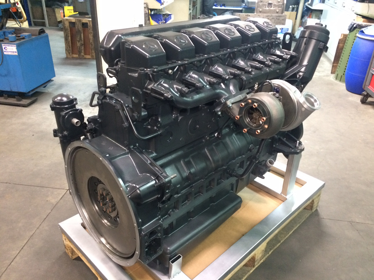 Motor MOTORE MERCEDES OM457LA - VAR. 457.944 - EURO 3 - COMPLETO: foto 7