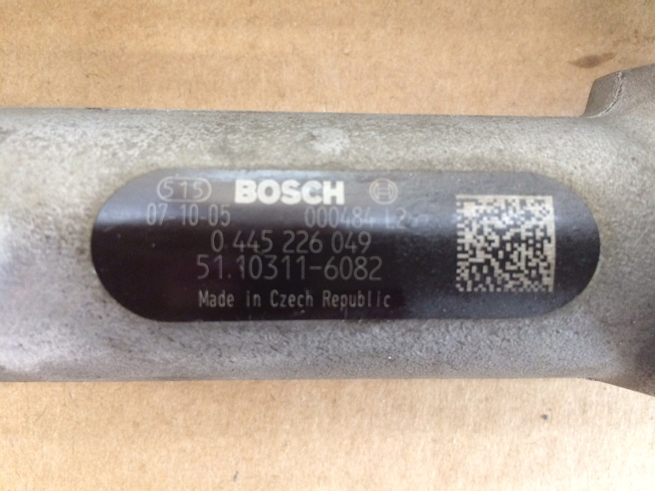 TUBO PRESSIONE COMMON RAIL MAN 51103116082 - Procesamiento de combustible: foto 5 TUBO PRESSIONE COMMON RAIL MAN 51103116082 - Procesamiento de combustible: foto 5