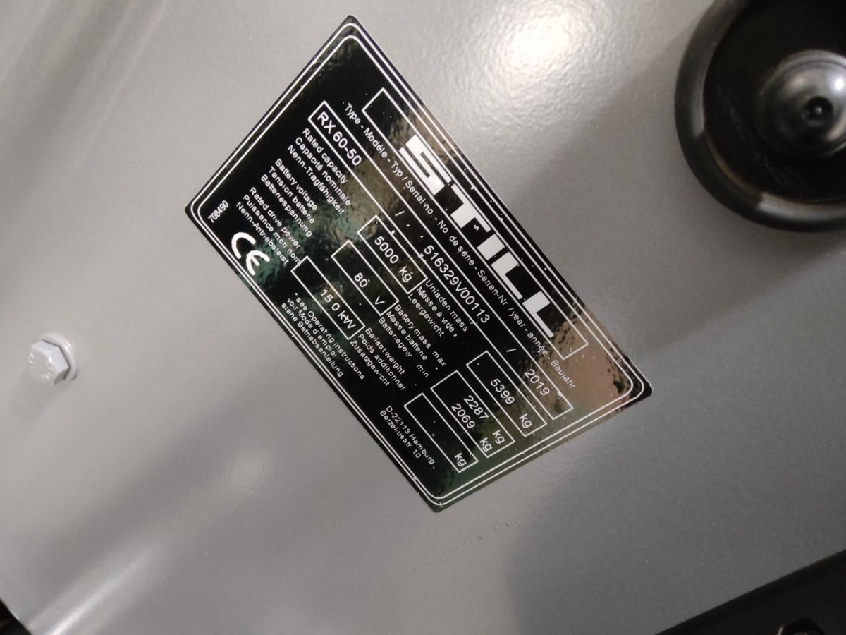 STILL RX60-50 - Carretilla elevadora eléctrica: foto 5 STILL RX60-50 - Carretilla elevadora eléctrica: foto 5