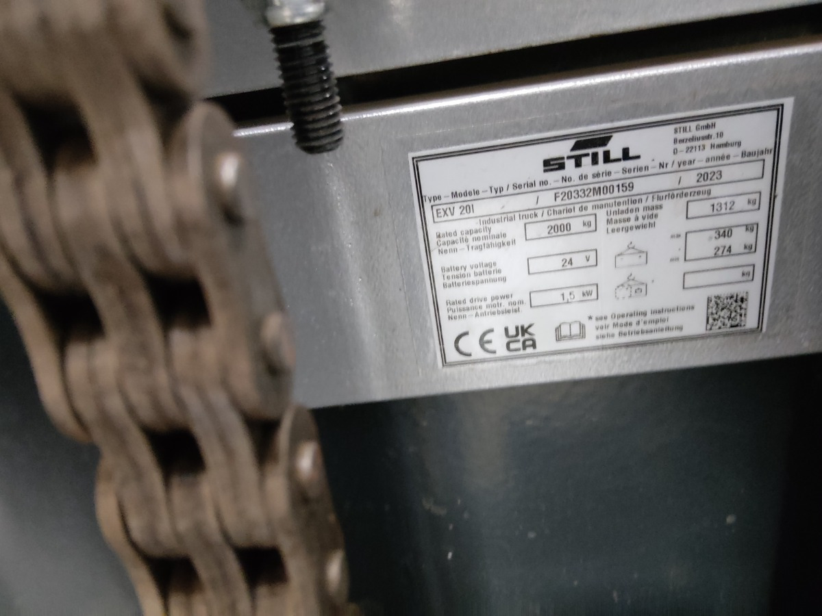 Still EXV20I - Apilador: foto 5 Still EXV20I - Apilador: foto 5