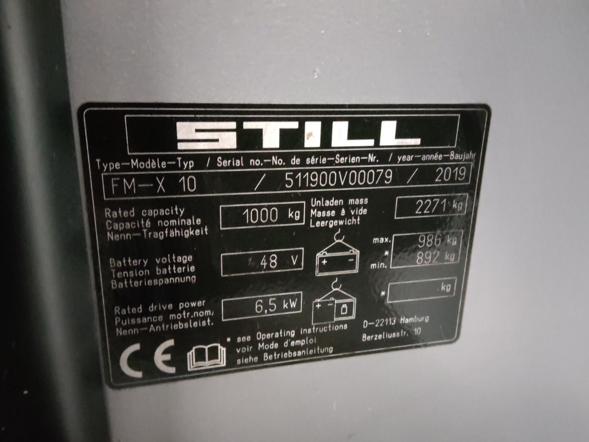 Still FM-X10 - Retráctil: foto 5 Still FM-X10 - Retráctil: foto 5