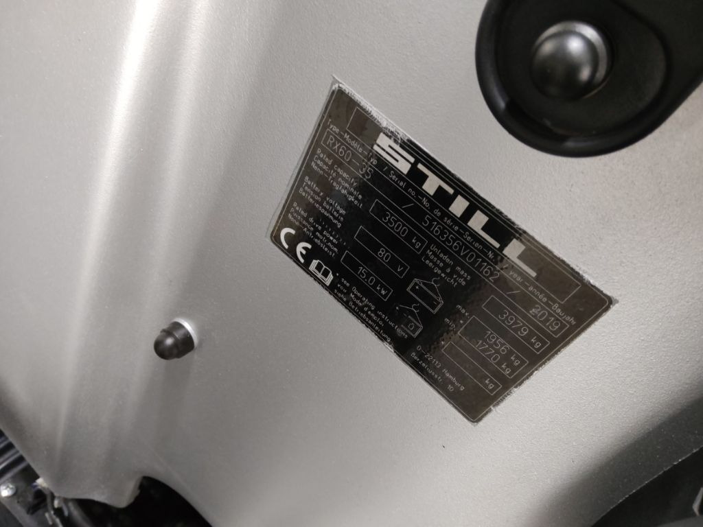 Still RX60-35 - Carretilla elevadora eléctrica: foto 5 Still RX60-35 - Carretilla elevadora eléctrica: foto 5