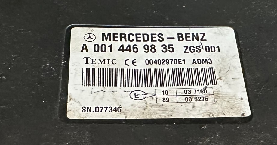 Temic Mercedes Unimog Ecu A0004469835 - Unidad de control para Otros: foto 2 Temic Mercedes Unimog Ecu A0004469835 - Unidad de control para Otros: foto 2