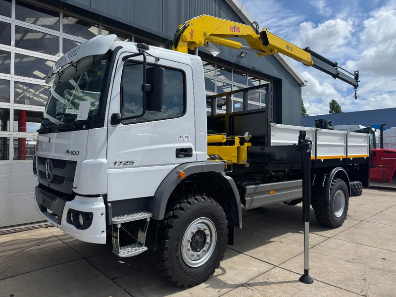 Camión grúa nuevo Mercedes-Benz Atego Atego 1725 4x4 Flatbed with Hyva HB120 Crane: foto 11