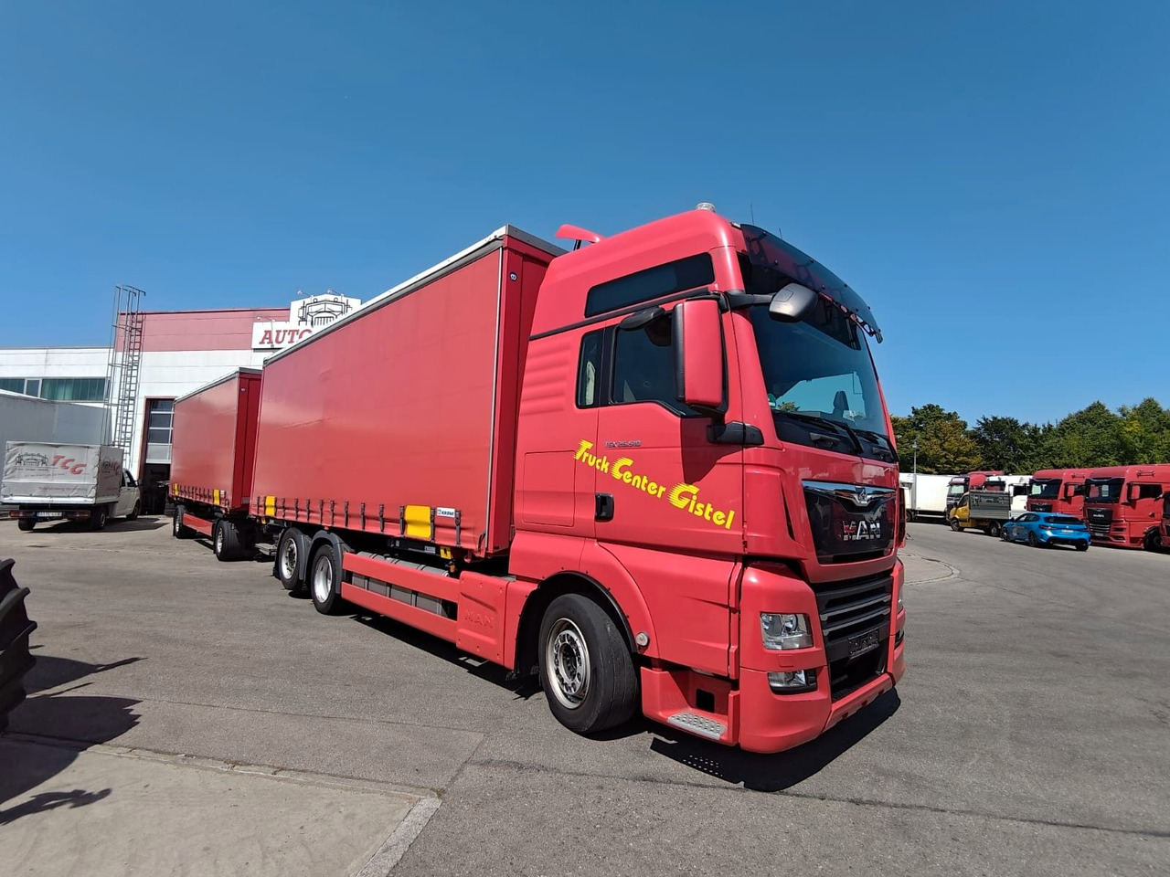 MAN TGX 26.510 6x2-4 LL*WB*Krone AZ18 + Krone WP7.3 - Portacontenedore/ Intercambiable camión: foto 1 MAN TGX 26.510 6x2-4 LL*WB*Krone AZ18 + Krone WP7.3 - Portacontenedore/ Intercambiable camión: foto 1