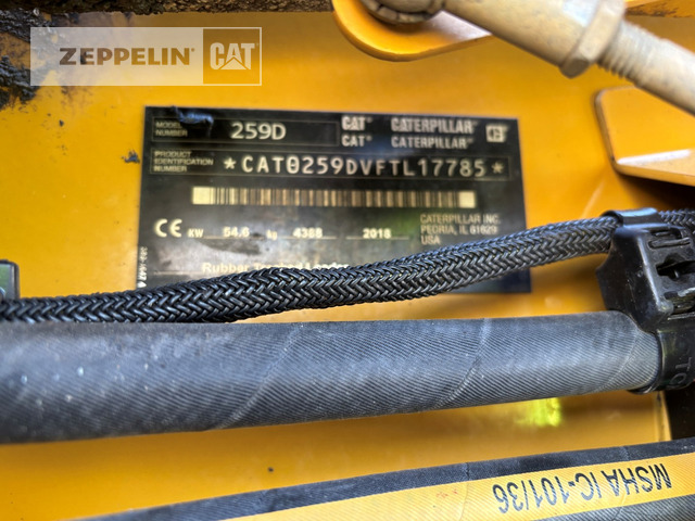 Cat 259D - Minicargadora: foto 5 Cat 259D - Minicargadora: foto 5