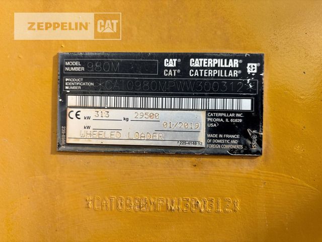 Cat 980M - Cargadora de ruedas: foto 2 Cat 980M - Cargadora de ruedas: foto 2