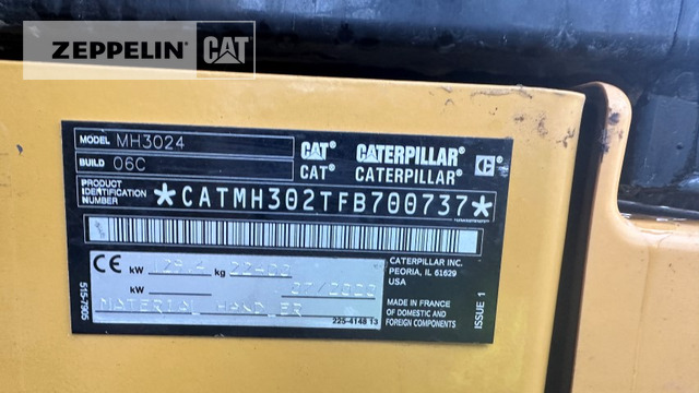 Cat MH3024-06C - Manipulador de materiales: foto 5 Cat MH3024-06C - Manipulador de materiales: foto 5