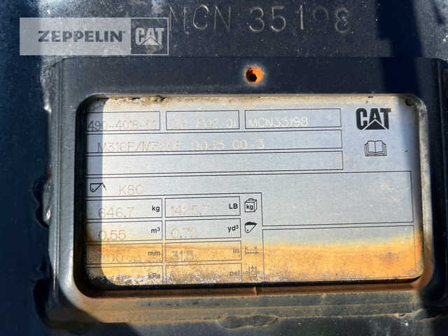 Cat Primärprodukte Kompo - Cazo para excavadora: foto 3 Cat Primärprodukte Kompo - Cazo para excavadora: foto 3