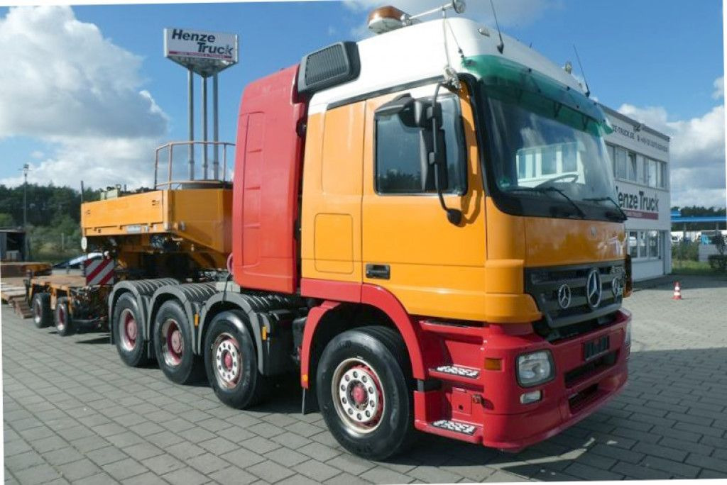 Mercedes-Benz Actros 4160 SLT 8x4/4 SZM TITAN -155to.-!! - Cabeza tractora: foto 1 Mercedes-Benz Actros 4160 SLT 8x4/4 SZM TITAN -155to.-!! - Cabeza tractora: foto 1