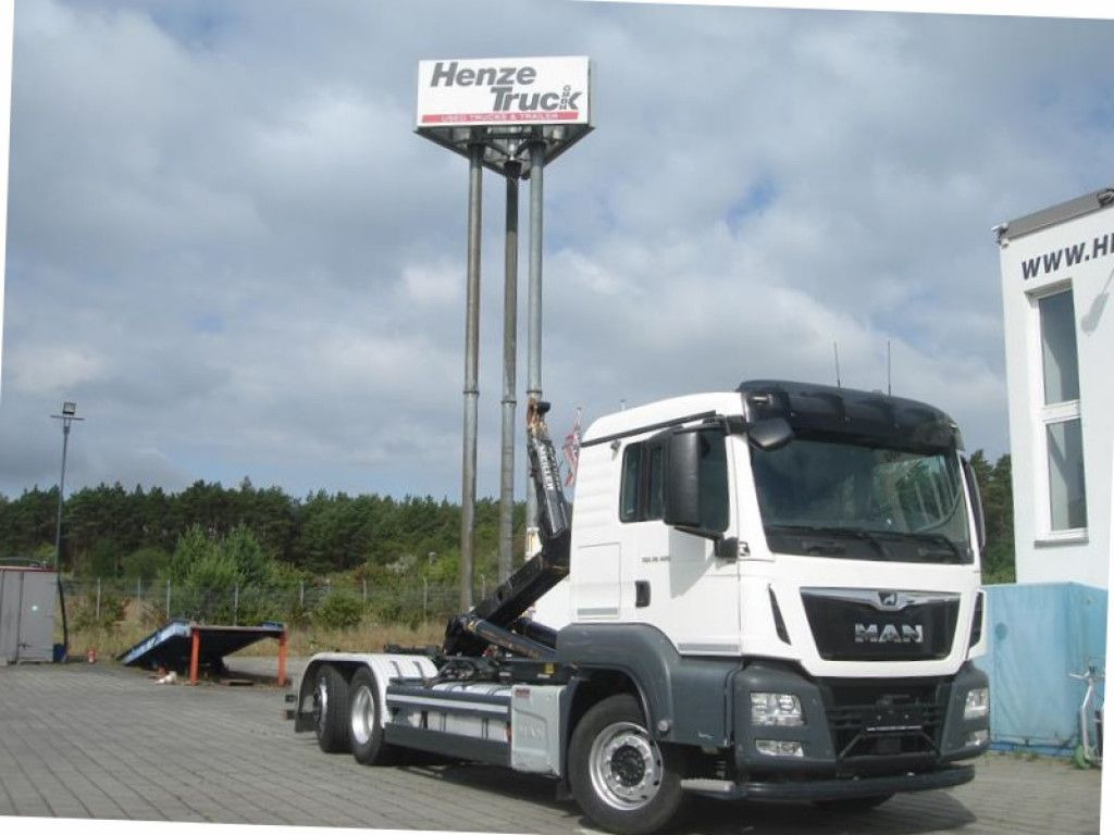 MAN TG-S 26.420/6x2 Abrollkipper - Multibasculante camión: foto 1 MAN TG-S 26.420/6x2 Abrollkipper - Multibasculante camión: foto 1