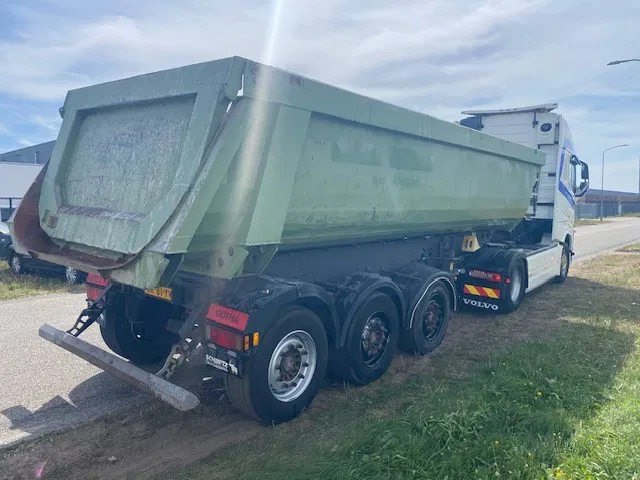 Schmitz Cargobull stalen kipper, 28 cub ,3 asser SKI 24 7.2 - Volquete semirremolque: foto 4 Schmitz Cargobull stalen kipper, 28 cub ,3 asser SKI 24 7.2 - Volquete semirremolque: foto 4