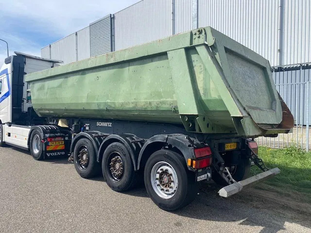 Schmitz Cargobull stalen kipper, 28 cub ,3 asser SKI 24 7.2 - Volquete semirremolque: foto 3 Schmitz Cargobull stalen kipper, 28 cub ,3 asser SKI 24 7.2 - Volquete semirremolque: foto 3