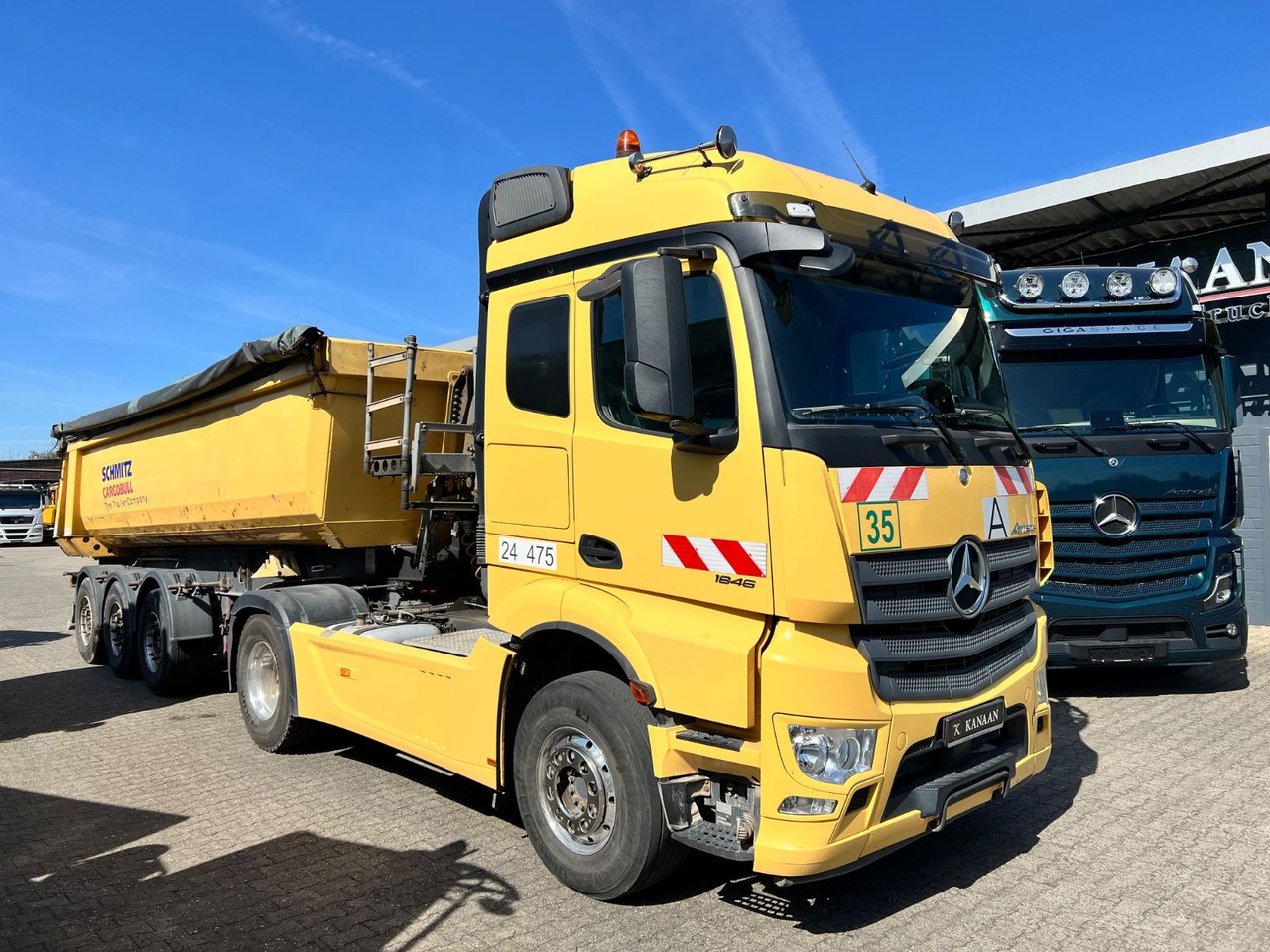 Mercedes-Benz 1846 LS Actros L StreamSpace Hydraulik - Cabeza tractora: foto 2 Mercedes-Benz 1846 LS Actros L StreamSpace Hydraulik - Cabeza tractora: foto 2
