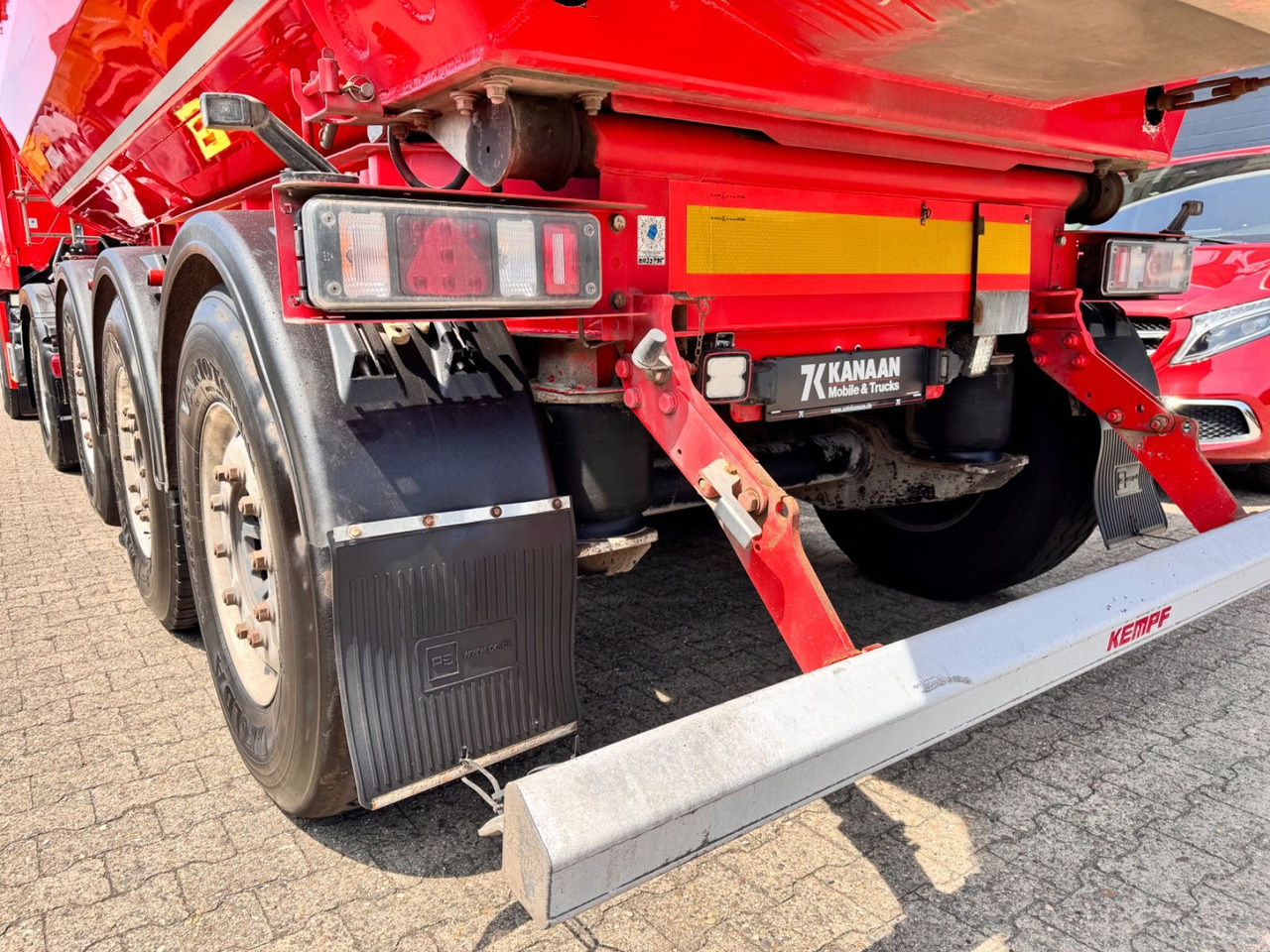 Kempf SKM 35/3 Alu Mulde ca.28m³ el. Verdeck 5.020Kg - Volquete semirremolque: foto 5 Kempf SKM 35/3 Alu Mulde ca.28m³ el. Verdeck 5.020Kg - Volquete semirremolque: foto 5