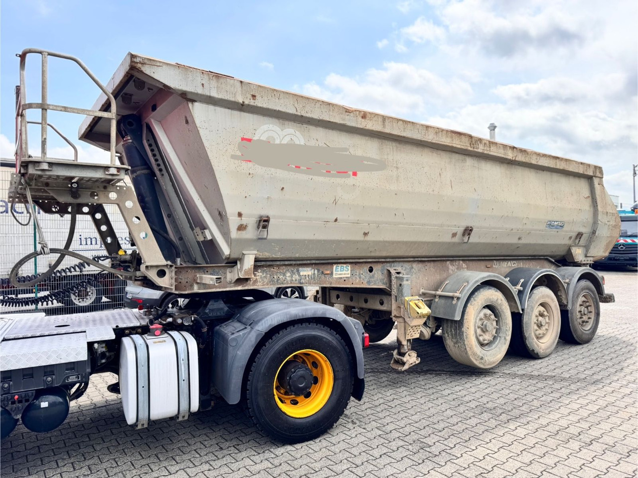 Menci SA700R Kipper Mulde 27m³ Lift Stahl 3 Stück - Volquete semirremolque: foto 3 Menci SA700R Kipper Mulde 27m³ Lift Stahl 3 Stück - Volquete semirremolque: foto 3