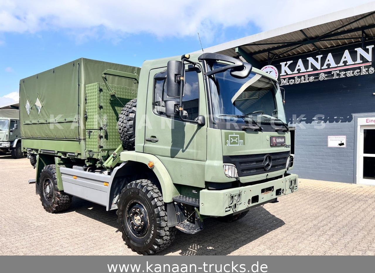 Mercedes-Benz 1018 Atego 4x4 Allrad Camper Expedition - Portacontenedore/ Intercambiable camión: foto 1 Mercedes-Benz 1018 Atego 4x4 Allrad Camper Expedition - Portacontenedore/ Intercambiable camión: foto 1
