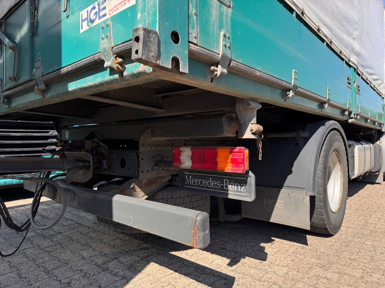 Volquete camión Mercedes-Benz 1844 Actros MP3 3-SeitenKipper Getreide Pritsche: foto 9