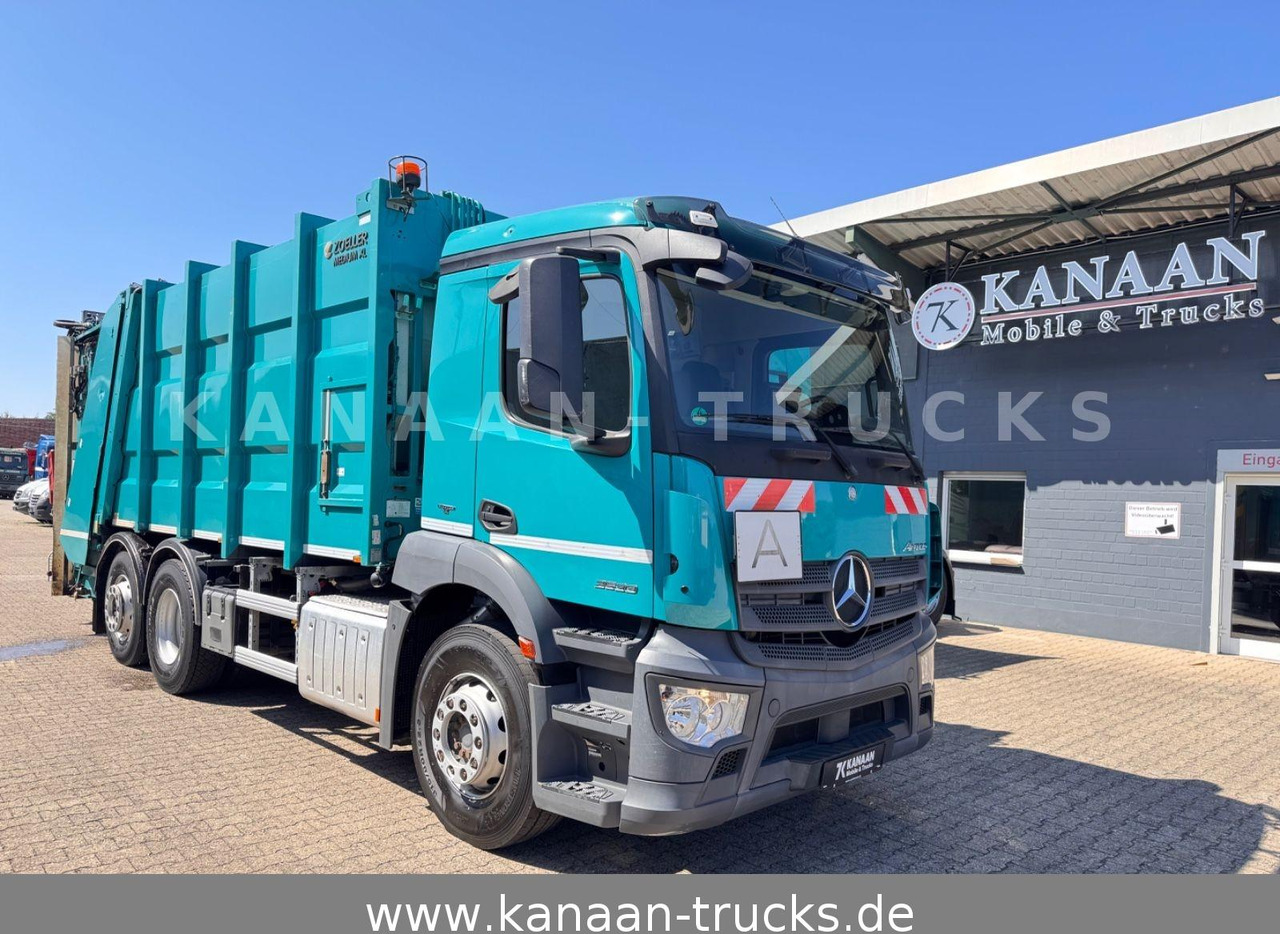 Mercedes-Benz 2533 Antos Müllwagen Zöller ATM bei 90Tkm - Camión de basura: foto 1 Mercedes-Benz 2533 Antos Müllwagen Zöller ATM bei 90Tkm - Camión de basura: foto 1