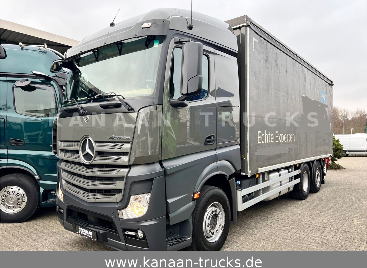 Mercedes-Benz 2548 Actros 6x2 Pritsche Moffet Mitnahme stapler - Camión grúa: foto 2 Mercedes-Benz 2548 Actros 6x2 Pritsche Moffet Mitnahme stapler - Camión grúa: foto 2