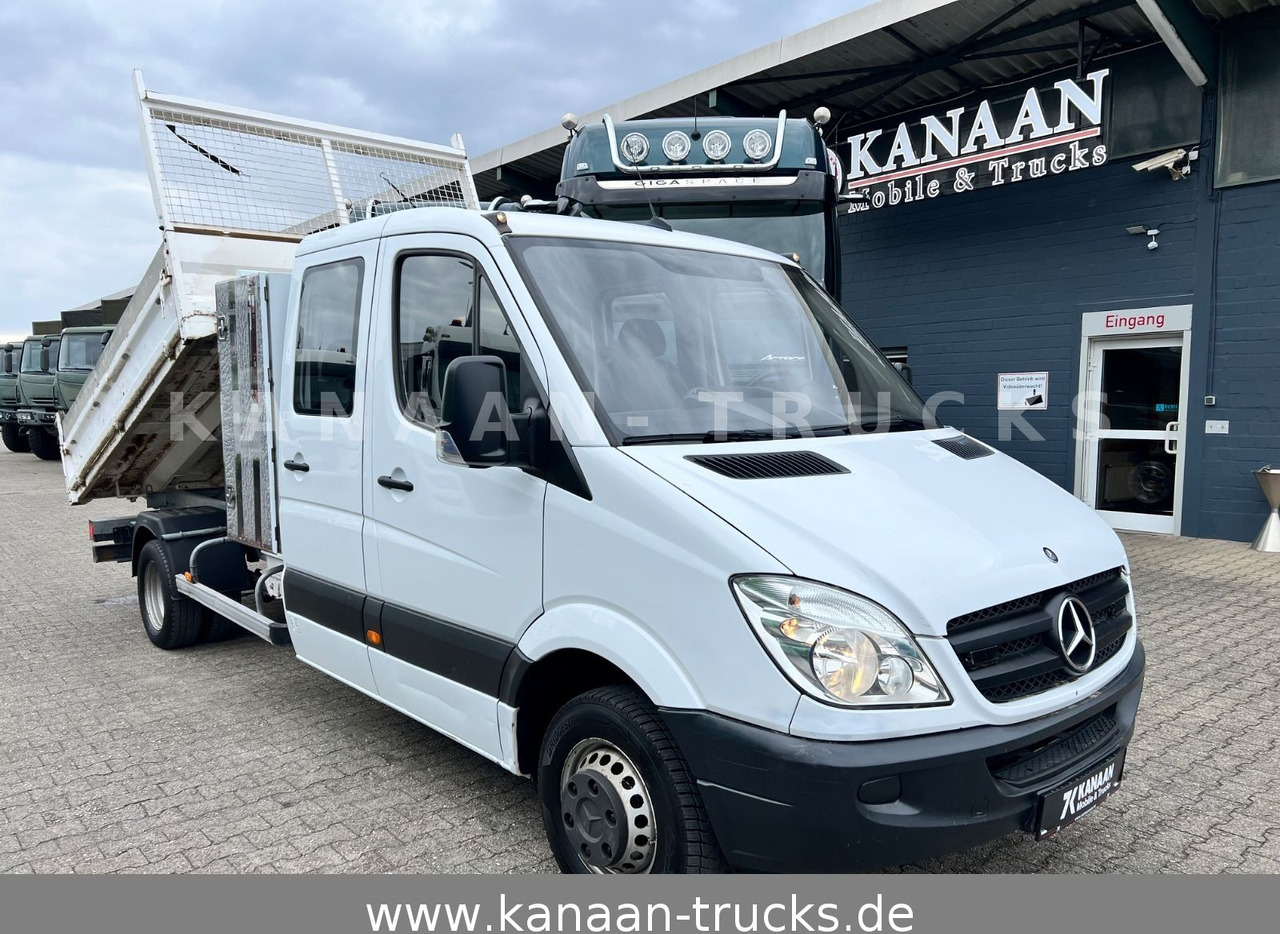 Mercedes-Benz 513 CDI Sprinter KLIMA DoKa Kipper 7-Sitzer EEV - Volquete furgoneta, Furgoneta combi: foto 1 Mercedes-Benz 513 CDI Sprinter KLIMA DoKa Kipper 7-Sitzer EEV - Volquete furgoneta, Furgoneta combi: foto 1