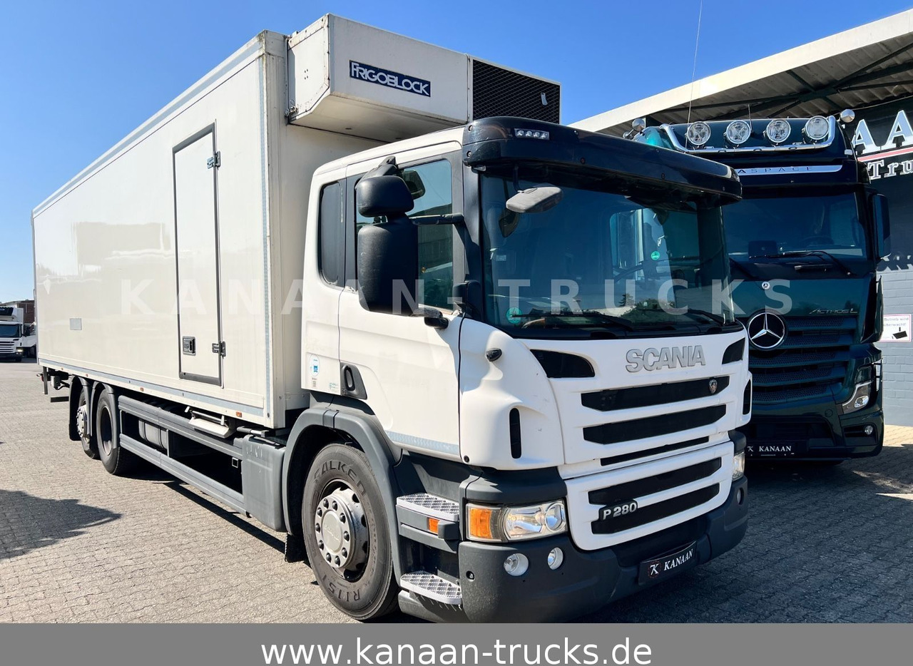 Scania P280 Kühlkoffer FRIGOBLOCK FK13 LBW E5 - Frigorífico camión: foto 1 Scania P280 Kühlkoffer FRIGOBLOCK FK13 LBW E5 - Frigorífico camión: foto 1