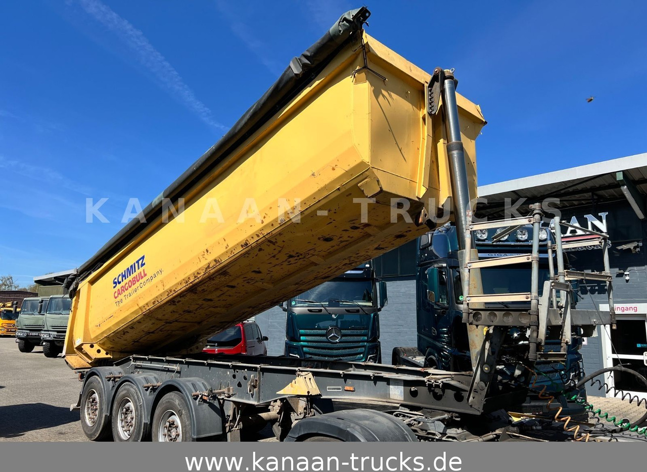 Schmitz Cargobull SKI 24 SL7,2 Liftachse Leerg. 6.200 Kg STEEL - Volquete semirremolque: foto 1 Schmitz Cargobull SKI 24 SL7,2 Liftachse Leerg. 6.200 Kg STEEL - Volquete semirremolque: foto 1