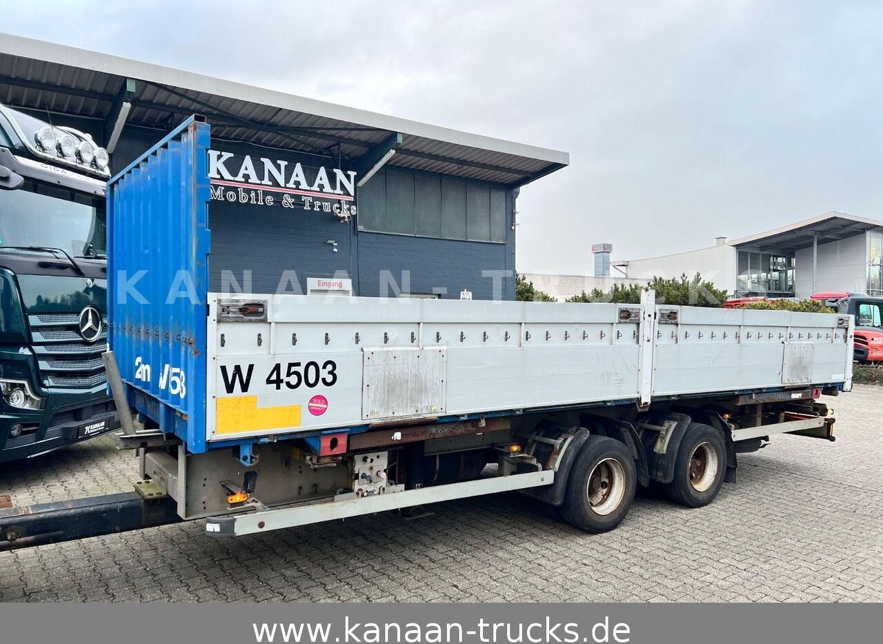 Wecon AWZ 218 LZ Tandem BDF Pritsche - Portacontenedore/ Intercambiable remolque: foto 1 Wecon AWZ 218 LZ Tandem BDF Pritsche - Portacontenedore/ Intercambiable remolque: foto 1