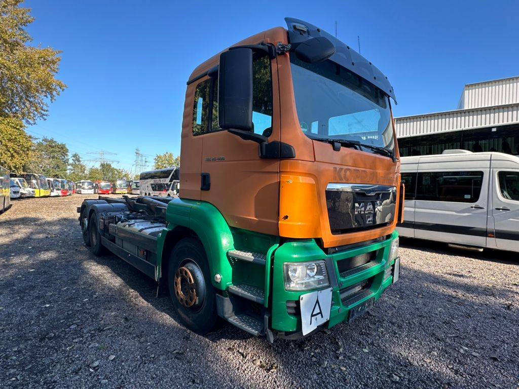MAN TGS 26.400 6X2-2 BL Meille RK 20.70 Absetzkipper - Portacontenedor de cadenas camión: foto 5 MAN TGS 26.400 6X2-2 BL Meille RK 20.70 Absetzkipper - Portacontenedor de cadenas camión: foto 5